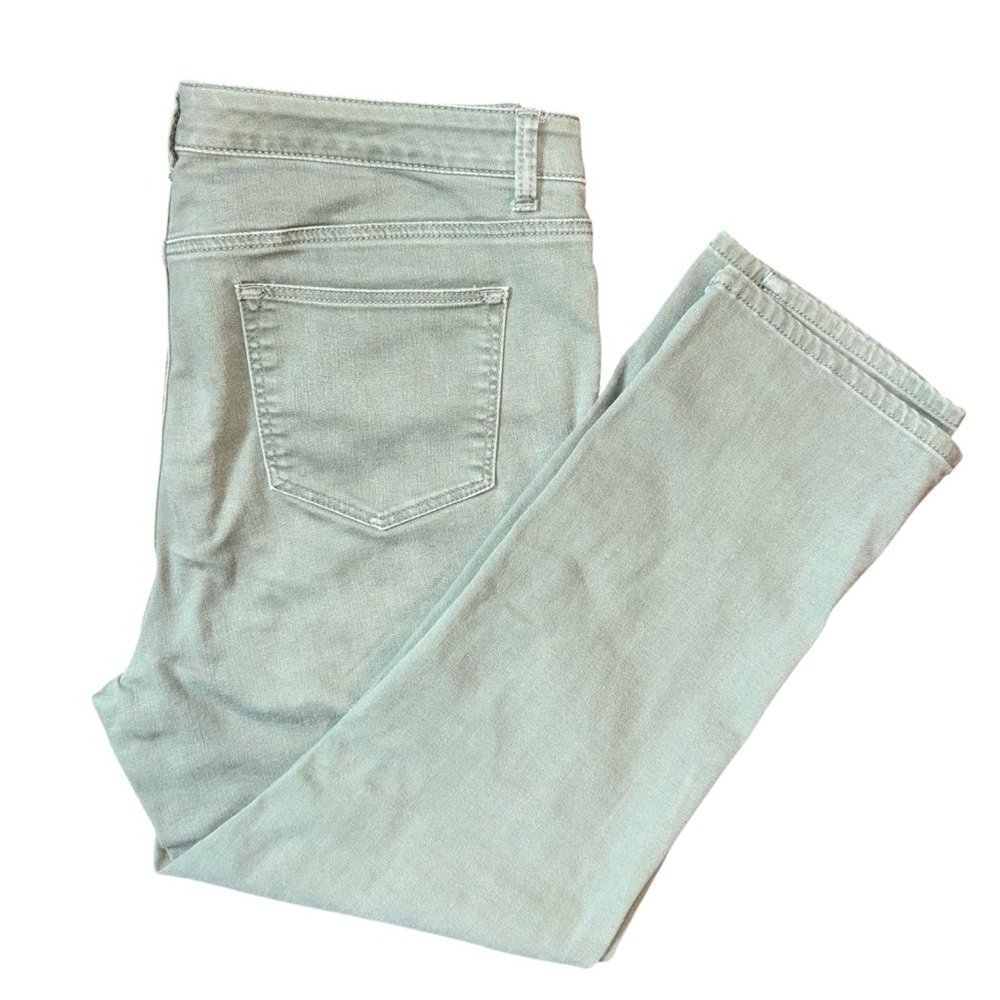 Talbots Olive Green 16P Straight Leg Jeans